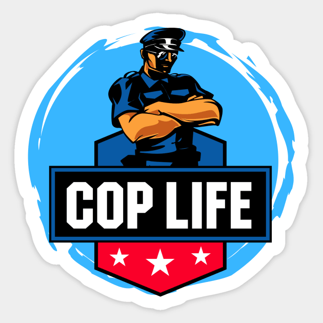 Updated Logo Sticker by CopLife